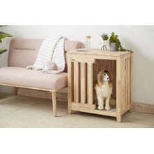 Cheska Pet Hut Side Table with Cushion